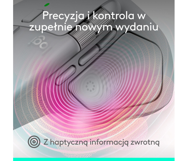 Logitech MX Master 4 Biały - 1365780 - zdjęcie 2
